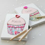 Personalised Cupcake Embroidered Notepad, thumbnail 1 of 4