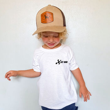 Personalised Pit Crew Kids T Shirt, 4 of 6
