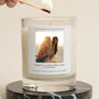 Personalised Photo Candle With Custom Message, thumbnail 1 of 6