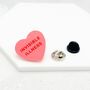 Invisible Illness Heart Pin Badge, thumbnail 8 of 9