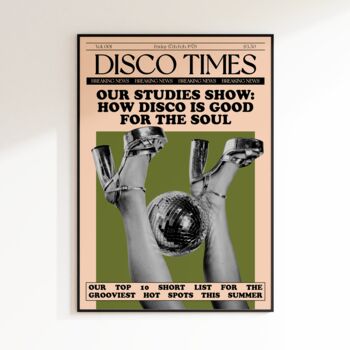 Disco News Print, 10 of 12