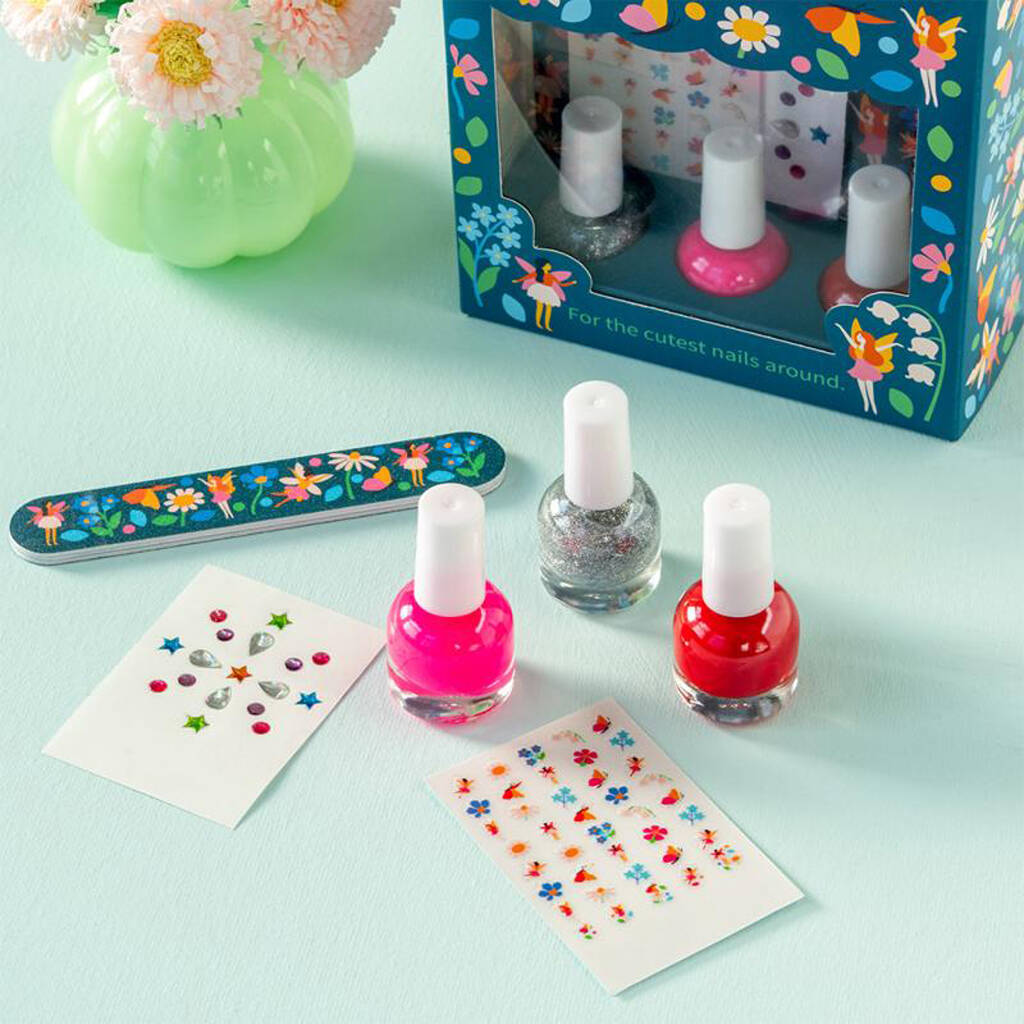 Water Based Kids Nail Polish Set, 1 of 4
