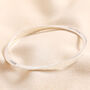 Personalised Hammered Sterling Silver Bangle, thumbnail 3 of 5