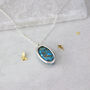 Sterling Silver Turquoise Necklace, thumbnail 4 of 10