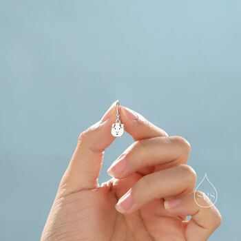 Guinea Pig Drop Hook Earrings In Sterling Silver, 4 of 11