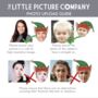 Personalised 'Elf Selfie' Family Photo Bauble Set, thumbnail 4 of 4