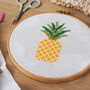 Pineapple Cross Stitch Kit, thumbnail 4 of 6