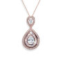 Montgomery Rhodium, Gold Or Rose Gold Plated Pendant, thumbnail 4 of 10