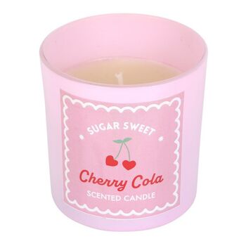 Sweet Cherry Scented Candle Cherry Gift, 2 of 3