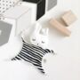 Organic Cuddle Stripey Rabbit Comforter, thumbnail 2 of 7