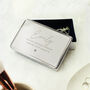 Personalised Name And Message Rectangular Jewellery Box, thumbnail 3 of 5