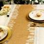 Christmas Table Place Mats Gold Village Four Pack, thumbnail 3 of 4