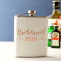 Personalised Bridal Party Hip Flask, thumbnail 2 of 3