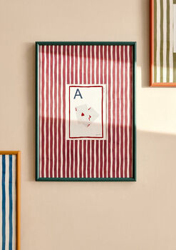 'A' For Ace Of Spades Alphabet Limited Edition Print, 2 of 7