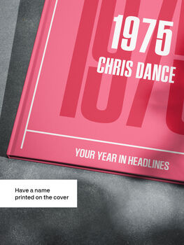 Your Year In Headlines 1975 Milestone Newspaper Book, 3 of 8