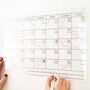 Wipeable Acrylic Wall Planner, thumbnail 6 of 7