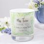 Thank You Teacher Luxury Scented Candle, thumbnail 4 of 7