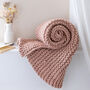 Wrap Up Chunky Blanket Beginner Knitting Kit, thumbnail 2 of 10