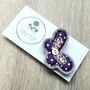 Embroidered Butterfly Brooch, thumbnail 7 of 7
