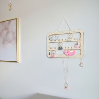 Handmade Earring And Necklace Hanger And Organiser, 6 of 11