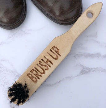 All Purpose Brush Off Household Beechwood Brush, 2 of 4