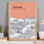 Personalised Inverness Print, thumbnail 2 of 9