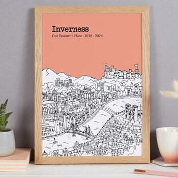 Personalised Inverness Print, 2 of 9
