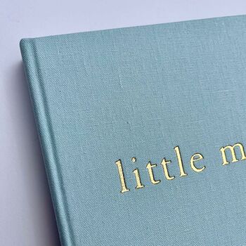 Linen 'Little Man' Photo Album, 3 of 3