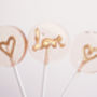 Love Heart Lollipops, thumbnail 1 of 1