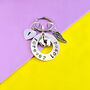 Footprints And Angel Wings Forever Loved Keyring, thumbnail 3 of 10