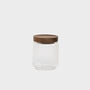 Refillable Wooden Lid Storage Jar 325ml, thumbnail 1 of 2