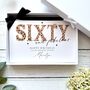 Sixty And Fabulous Handmade Leopard Print Birthday Card, thumbnail 1 of 6