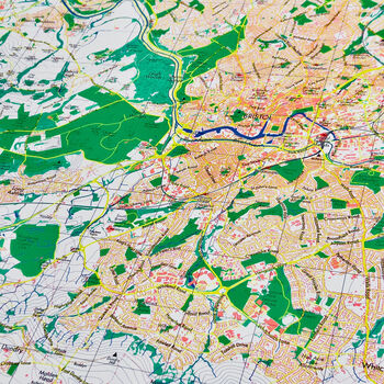 Personalised Map Print Your Home Or Your Somewhere, 2 of 11