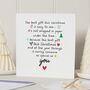 Christmas Card For Boyfriend Or Husband, thumbnail 1 of 7