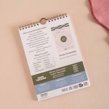 Habit Tracker | 12 Month | Boho Nouveau, 5 of 5