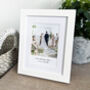 Personalised White Framed Handmade Photo Gift, thumbnail 1 of 8