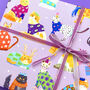 Christmas Cats Gift Wrap, thumbnail 5 of 7