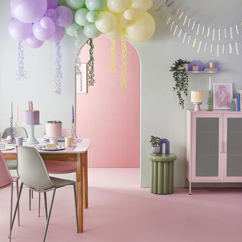 Pastel Balloon Arch Kit With Pastel Tassels, 3 of 3