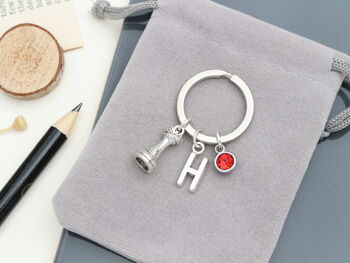 Personalised Chess Keyring, Choose Your Piece, Chess Gift, 4 of 10