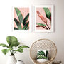 Tropical Leaf Prints Set Of Three, thumbnail 4 of 10