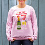 Prosecco Pun Christmas Jumper, thumbnail 7 of 7