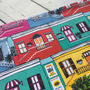 Colourful Cape Town Houses Cotton Tea Towel, thumbnail 6 of 8