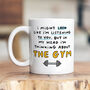 Personalised Mug 'Thinking About The Gym', thumbnail 1 of 3