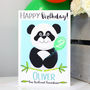 Personalised Panda Relation Birthday Card, thumbnail 6 of 11