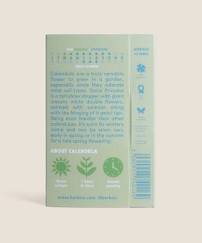 Calendula 'Snow Princess' Seeds, 2 of 4