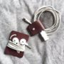 Personalised Leather Cable And Headphone Organiser Set, thumbnail 7 of 12
