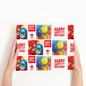 Personalised Photo Wrapping Paper, 2 of 7
