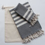 Personalised Cotton Towel Set, Sustainable Gift, thumbnail 7 of 12