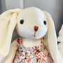 Mrs Rabbit In Cotton Dress, thumbnail 5 of 8