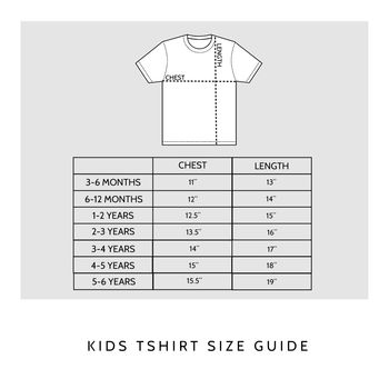 Personalised Initial Children's Tshirt, 7 of 7